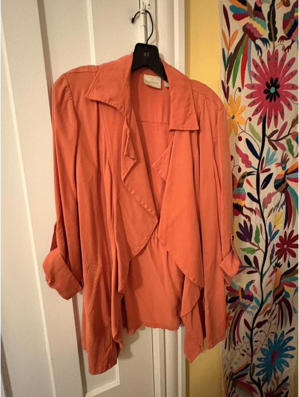 Chico's Women's Orange Jacket